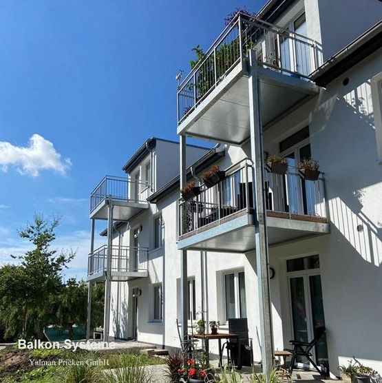 2-Etagen-Füllstabgeländer