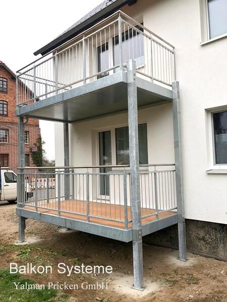 Balkonanlage aus Stahl feuerverzinkt in Algermissen