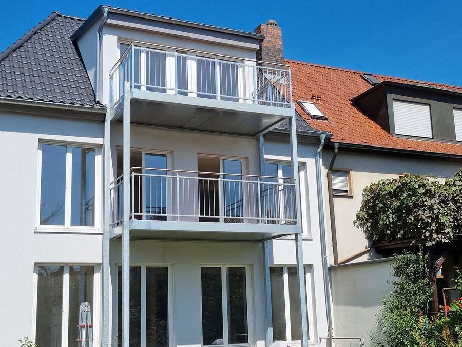 Balkon Stahl Füllstab 4,00 x 2,00 m Schweinfurt